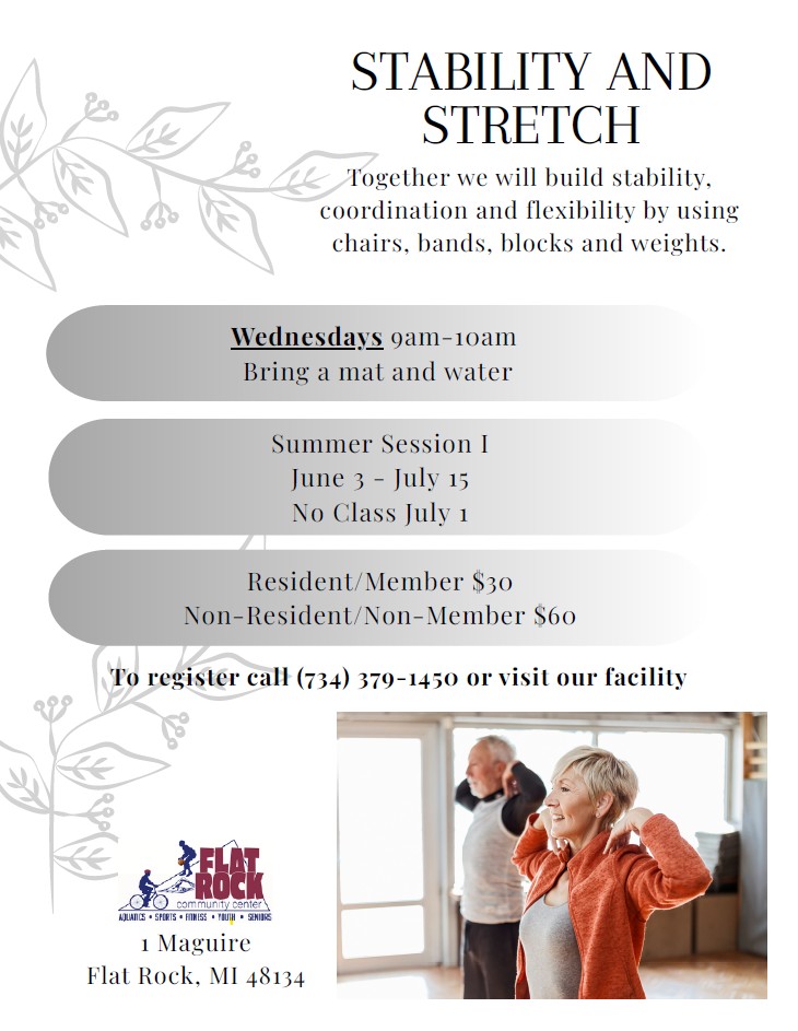Stability and Stretch Summer 2026